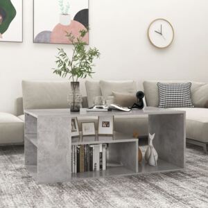 VidaXL Coffee Table Concrete Grey 100x50x40 cm Chipboard