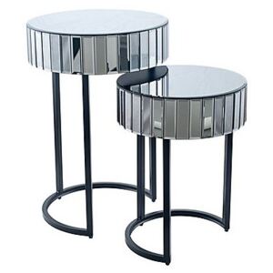 Winchester Side Tables - Silver