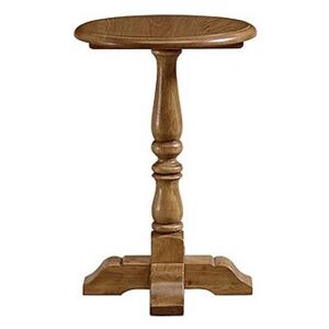 Old Charm Tall Wine Table - Brown