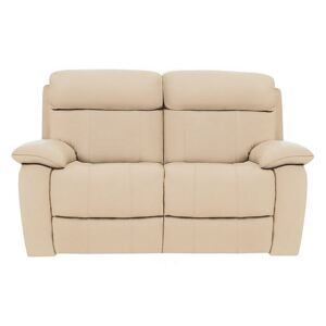 Moreno 2 Seater Leather Sofa - Beige- World of Leather