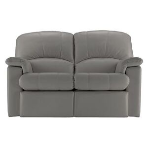 G Plan - Chloe 2 Seater Leather Recliner Sofa - Grey