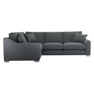 The Lounge Co. - Isobel Small Fabric Corner Sofa - Grey