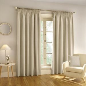 Harvard Ready Made Blackout Curtains Natural