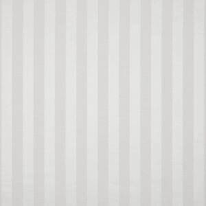 Ascot Stripe Curtain Fabric White