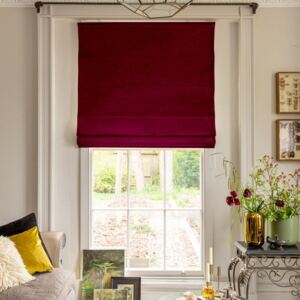 Linda Barker Elsie Velvet Roman Blind Chianti