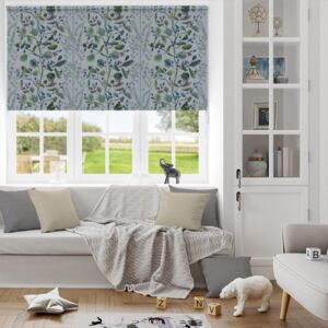 Linda Barker Dottie's Love Cotton Blackout Roller Blind Blueberry