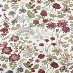 Hawkswick Curtain Fabric Bordeaux