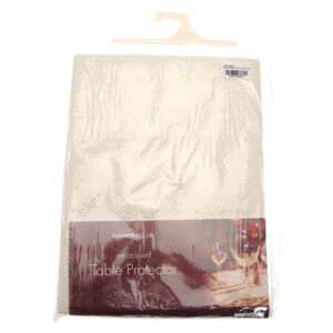 Embossed Table Protector Natural