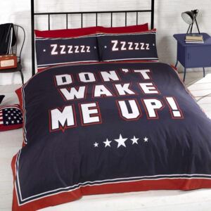 Don’t Wake Me Up Bedding Navy