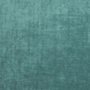 Allure Velvet Curtain Fabric Aqua