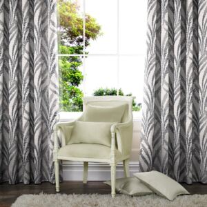 Linum Made to Measure Curtains Charcoal
