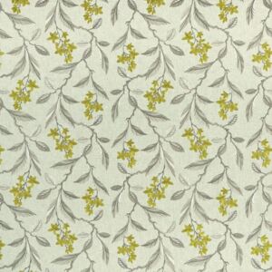 Melrose Curtain Fabric Chartreuse