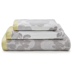 Cath Kidston Freston Rose Towels Grey