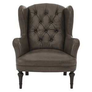 Tetrad - Southwood Leather Accent Chair - Black