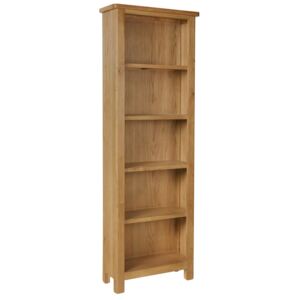 Rutland Oak Tall Narrow Bookcase