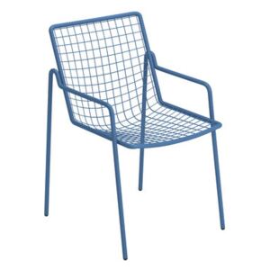 Rio R50 Stackable armchair - / Metal by Emu Blue