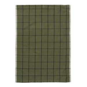 Hale Tea towel - / 50 x 70 cm by Ferm Living Green