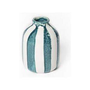 Riviera Small Vase - / H 14 cm by Maison Sarah Lavoine Blue