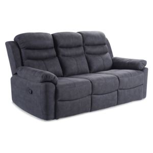 Conway 3 Seater Recliner Sofa - Charcoal | Roseland Furniture