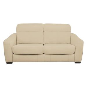 Cressida 2 Seater Leather Recliner Sofa - White- World of Leather