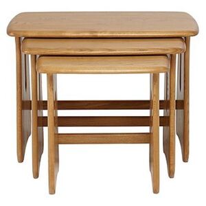 Ercol - Windsor Nest of Tables - Brown