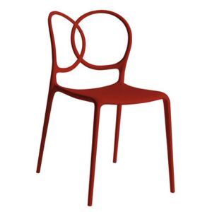 Sissi Stacking chair - Outdoor by Driade Red