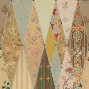 The Chateau - Wallpaper Museum Curtain Fabric multi