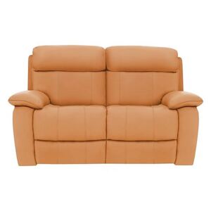 Moreno 2 Seater Leather Sofa - Yellow- World of Leather