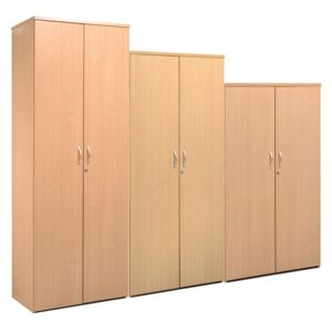 Value Line Classic+ Double Door Cupboard, 1 Shelf - 76wx39dx83h (cm), Beech
