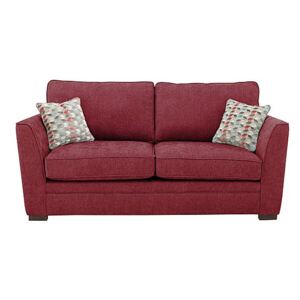 The Delight Large Fabric Sofa Bed - Red