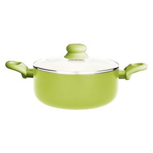 Cooking pot with ceramic coat 28cm Fusion Fresh lime green