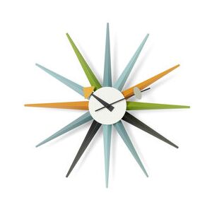 Sunburst Clock Clock - / By George Nelson, 1948-1960 / Ø 47 cm by Vitra Multicoloured