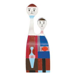 Wooden Dolls - No. 11 Decoration - / By Alexander Girard, 1952 by Vitra Multicoloured