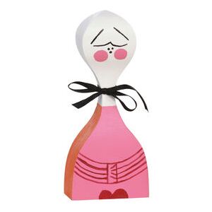 Wooden Dolls - No. 2 Decoration - / By Alexander Girard, 1952 by Vitra Pink