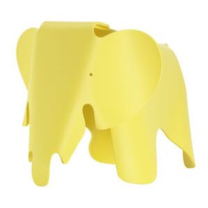 Eames Elephant (1945) Decoration - / L 78.5 cm - Polypropylene by Vitra Yellow