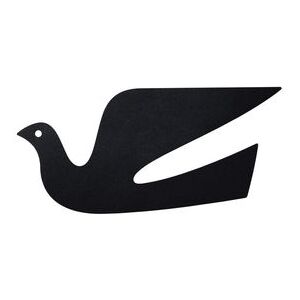Metal Wall Relief - Dove Wall decoration - / (1965) - Metal / L 40 cm by Vitra Black
