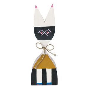 Wooden Dolls - No. 9 Decoration - / By Alexander Girard, 1952 by Vitra Multicoloured