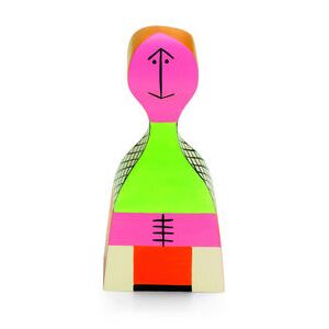 Wooden Dolls - No. 19 Decoration - / By Alexander Girard, 1952 by Vitra Multicoloured