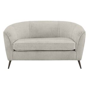 Amelie Boutique 2 Seater Fabric Sofa - Silver