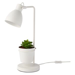 Bobby Plant Task Lamp - White