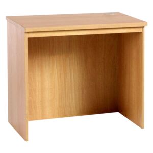Small Office Rectangular Desk (Classic Oak), 85wx54dx72h (cm)