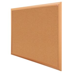 Eco Friendly Premier Noticeboards With Beech Frame, Cork