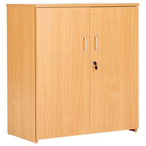 Primo Cupboard, 1 Shelf - 75wx40dx80h (cm), Warm Beech
