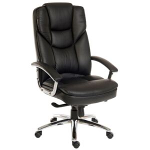 Dalen Executive Leather Chair, Black