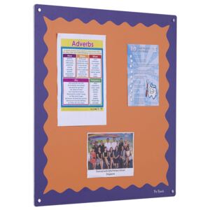 Pin Panelz Primary Noticeboards, Green/Yellow