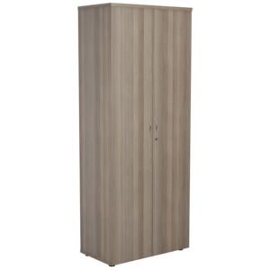 Progress Cupboards, 4 Shelf - 80wx45dx200h (cm), Grey Oak