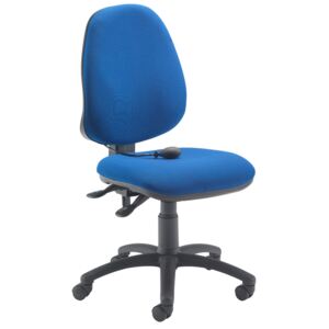 Orchid Lumbar Pump Ergonomic Operator Chair, Blue