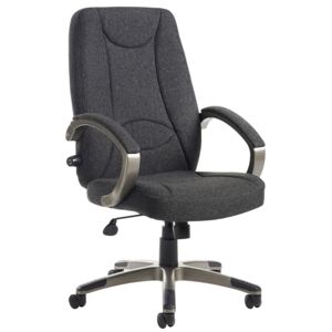 Tucci Fabric Executive Chair, Charcoal