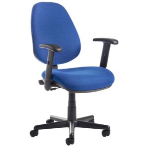 High Back Operator Chair, Blue