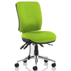 Praktikos Medium Back Posture Operator Chair, Myrrh Green